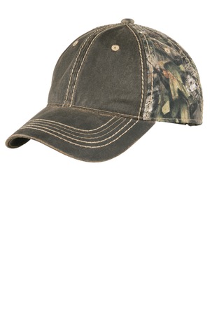 Port Authority C819 Pigment Print Camouflage Cap, Mossy Oak Break-Up Country