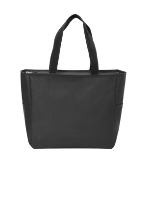 Port Authority BG410 Essential Zip Tote, Black
