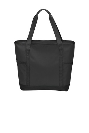 Port Authority BG411 On-The-Go Tote, Black/ Black