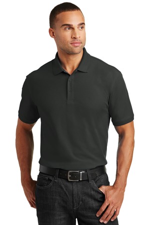 Port Authority TLK100 Tall Core Classic Pique Polo, Deep Black