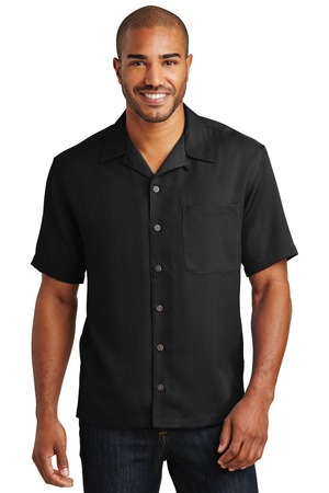 Port Authority S535 Easy Care Camp Shirt, Black