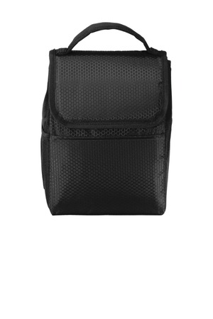Port Authority BG500 Lunch Bag Cooler, Black/ Black
