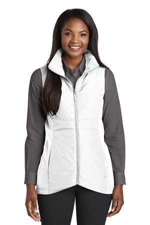 Port Authority L903 Women's Collective Insulated Vest, White
