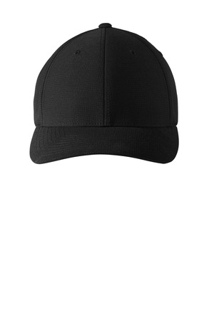 Port Authority C301 Flexfit 110 Performance Snapback Cap, Black