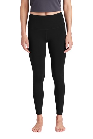 Sport-Tek LPST891 Women's High Rise 7/8 Legging, Black