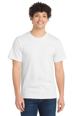 Port & Co PC61T Tall Essential Tee, White