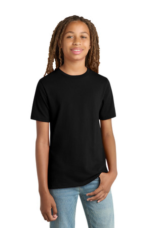 District DT8000Y Youth Re-Tee, Black