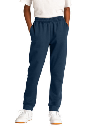Port & Co PC78YJ Youth Core Fleece Jogger, Navy