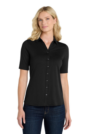 Port Authority LK682 Women's City Stretch Top, Black