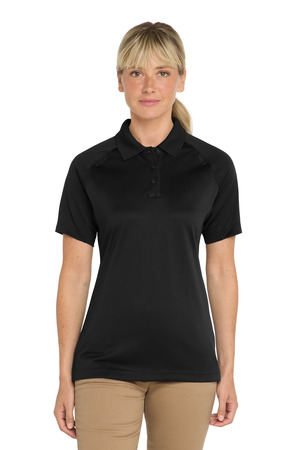 CornerStone CS411 Women's Select Snag-Proof Tactical Polo, Black