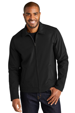 Port Authority J417 Mechanic Soft Shell Jacket, Black