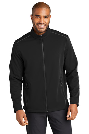 Port Authority J921 Collective Tech Soft Shell Jacket, Deep Black
