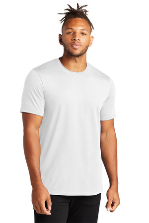 Mercer+Mettle MM1016 Stretch Jersey Crew, White