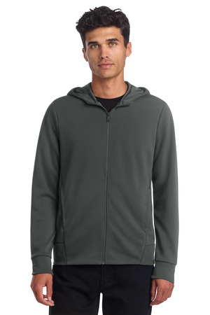Mercer+Mettle MM3002 Double-Knit Full-Zip Hoodie, Anchor Grey