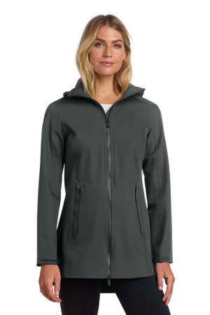 Mercer+Mettle MM7001 Women's Waterproof Rain Shell, Anchor Grey