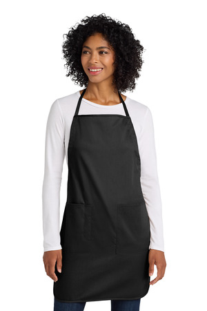 Port Authority A520 Full-Length Apron, Black