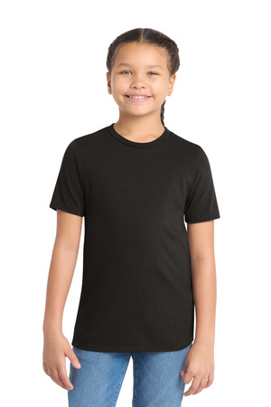 District DT130Y Youth Perfect Tri Tee, Black
