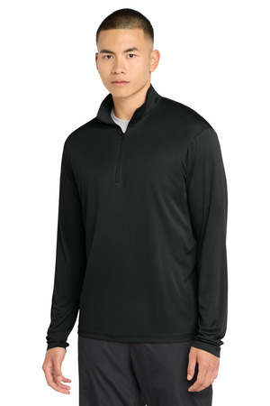 Sport-Tek ST357 PosiCharge Competitor 1/4-Zip Pullover, Black