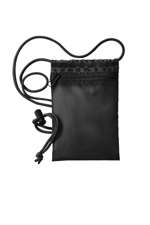 Port Authority BG917 Stash Crossbody Pouch (5-Pack), Deep Black