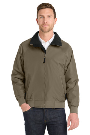 Port Authority J754 Challenger Jacket, Khaki/ True Black
