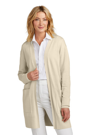 Mercer+Mettle MM3023 Women's Open-Front Cardigan Sweater, Birch