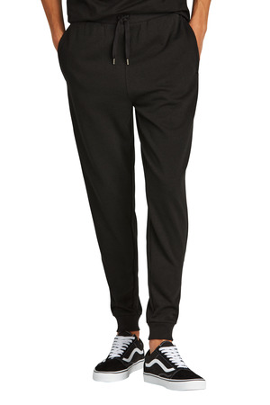 District DT1307 Perfect Tri Fleece Jogger, Black