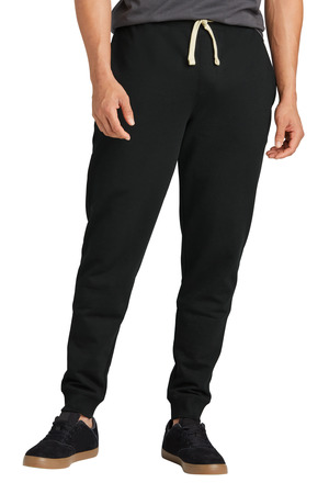 District DT8107 Re-Fleece Jogger, Black