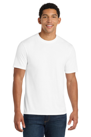 Port & Co PC455 Fan Favorite Blend Tee, White