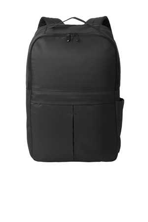 Port Authority BG235 Matte Backpack, Deep Black