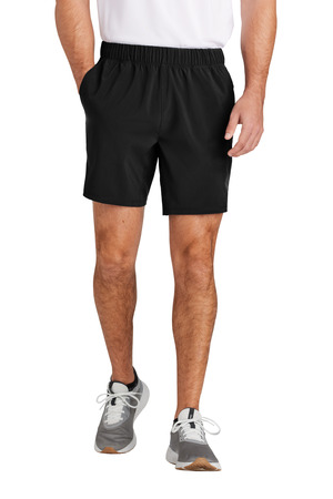 Sport-Tek ST485 Repeat 7 Short, Black