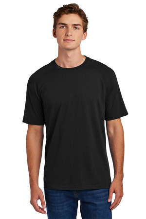 Sport-Tek ST6040 Halftime Raglan Tee, Black