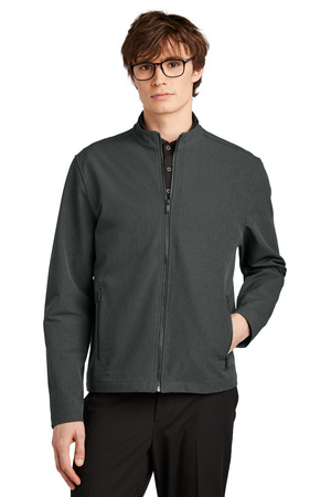 Mercer+Mettle MM7102 Stretch Soft Shell Jacket, Anchor Grey Heather