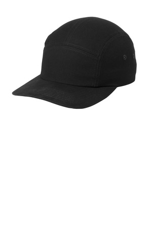 Port Authority C970 Brushed Cotton Camper Cap, Black