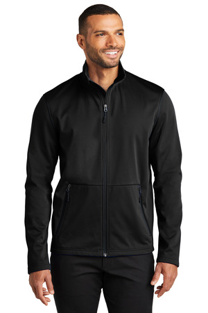 Port Authority J617 Flexshell Jacket, Deep Black