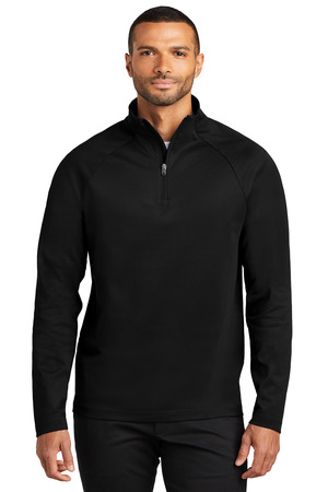 Port Authority K870 C-FREE Cypress 1/4-Zip, Deep Black
