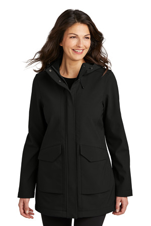 Port Authority L919 Women's Collective Outer Soft Shell Parka, Deep Black