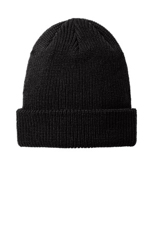 Port Authority C958 Chunky Knit Beanie, Deep Black