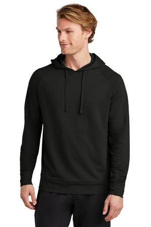 Sport-Tek ST562 Sport-Wick Flex Fleece Pullover Hoodie, Black