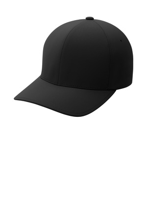 Port Authority C938 Flexfit Delta Cap, Black