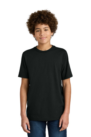 Port & Co PC340Y Youth CVC Tee, Black