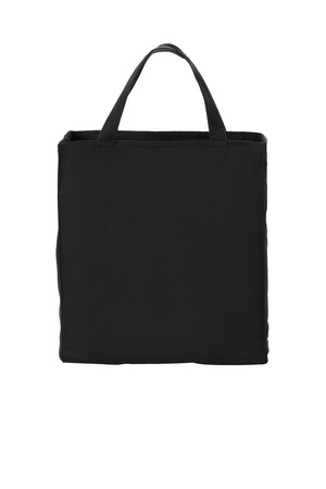 Port Authority B100 Ideal Twill Grocery Tote, Black