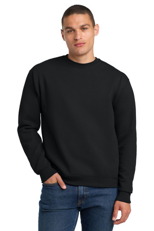Jerzees 4662M Super Sweats NuBlend - Crewneck Sweatshirt, Black