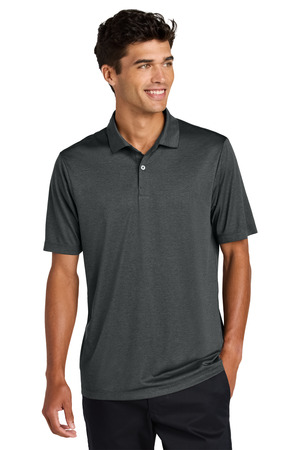 Mercer+Mettle MM1020 Recharge Jersey Polo, Anchor Grey Heather