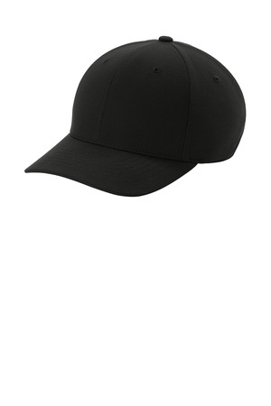 Port Authority C988 Flexfit NU Cap, Deep Black