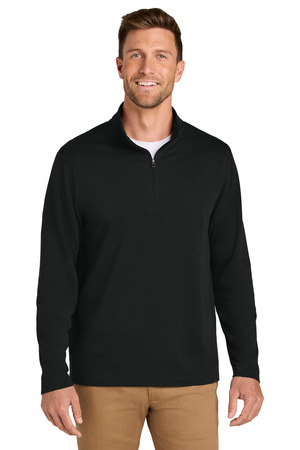 Port Authority K820 Breakwater 1/4-Zip Pullover, Deep Black