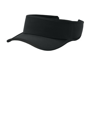 Sport-Tek STC57 Repeat Visor, Black/ Black