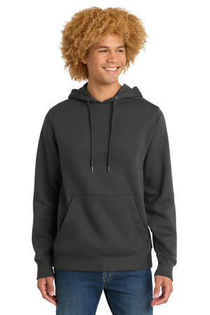 District DT1101 Perfect Weight Fleece Hoodie, Charcoal