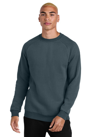 District DT7804 Cloud Fleece Crew, Deep Steel Blue