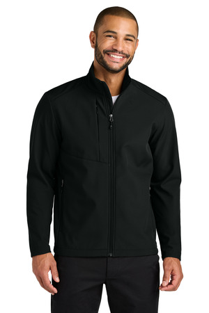 Port Authority J720 C-FREE Core Soft Shell, Deep Black
