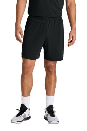 Sport-Tek ST442 Club 7 Short, Black/ Black
